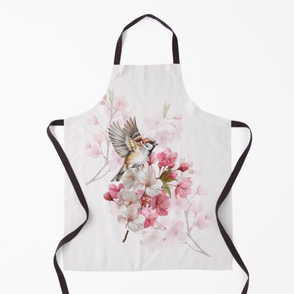 Item preview, Sparrow and Cherry Blossoms designed and sold by SalonOfArt.
