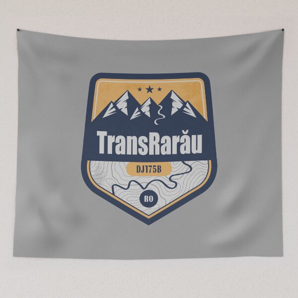 Item preview, TransRarau Romania Scenic Road Badge designed and sold by CynthiaGraphics.