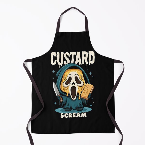Item preview, Custard Scream: The Ultimate Slasher Snack Mashup designed and sold by TshirtsOnline-.