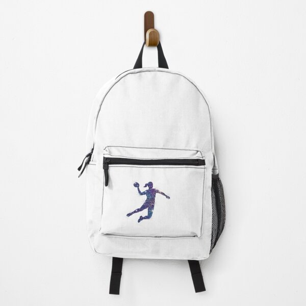 Item preview,  Glitter Galaxy Athlete – Girl Handball Star Silhouette designed and sold by SOUFIANE1991.