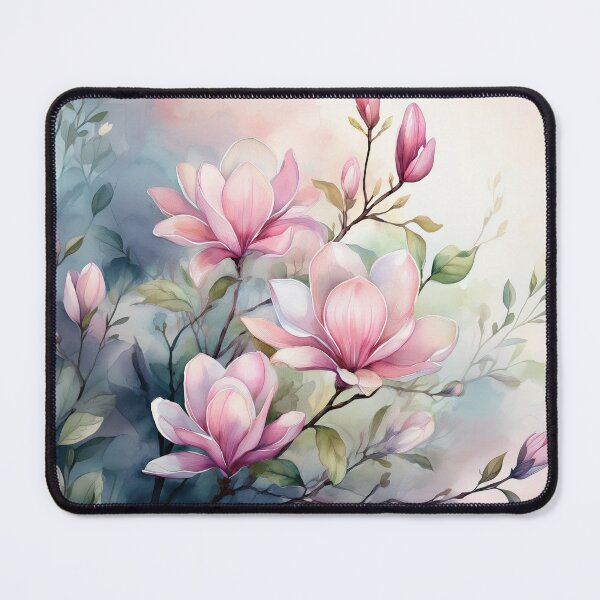Item preview, Pink Magnolias Botanical designed and sold by SalonOfArt.