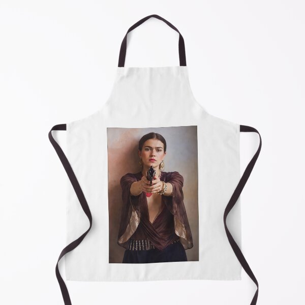 Item preview, Frida Kahlo Holding a Pistol designed and sold by TeeARTHY.