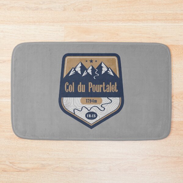 Item preview, Pourtalet Pass Pyrenees Road Badge designed and sold by CynthiaGraphics.