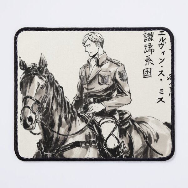 Item preview, Erwin Smith Sumi-e  designed and sold by AnimeArsenalPrints.