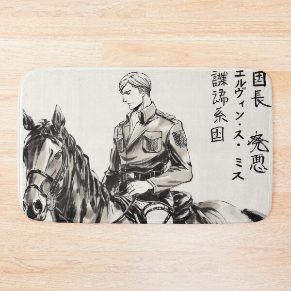 Item preview, Erwin Smith Sumi-e  designed and sold by AnimeArsenalPrints.