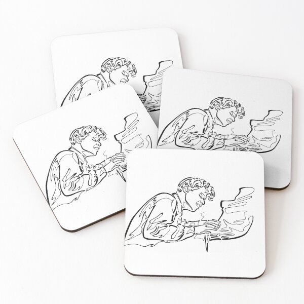 Item preview, Glenn Gould at the piano designed and sold by Pomponovitch.