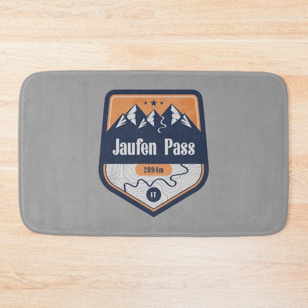 Item preview, Jaufen Pass Italy Alpine Road Badge designed and sold by CynthiaGraphics.