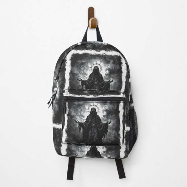 Item preview, Occult Ritual Summoner Dark Gothic Horror Art (WHITE) designed and sold by MorbidDreams.