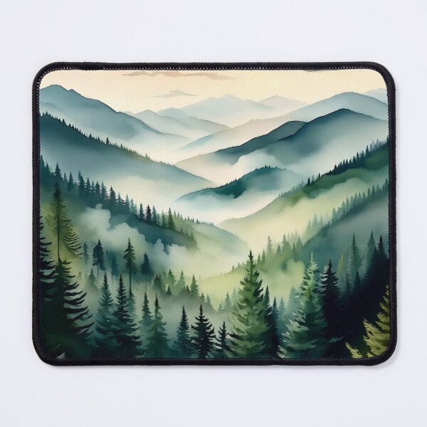 Item preview, Misty Mountain Forest designed and sold by SalonOfArt.