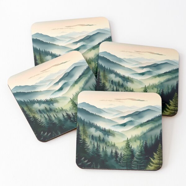 Item preview, Misty Mountain Forest designed and sold by SalonOfArt.