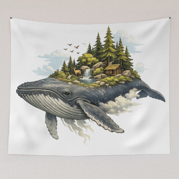 Item preview, Whale - save the oceon - oh whale designed and sold by EDDANI.