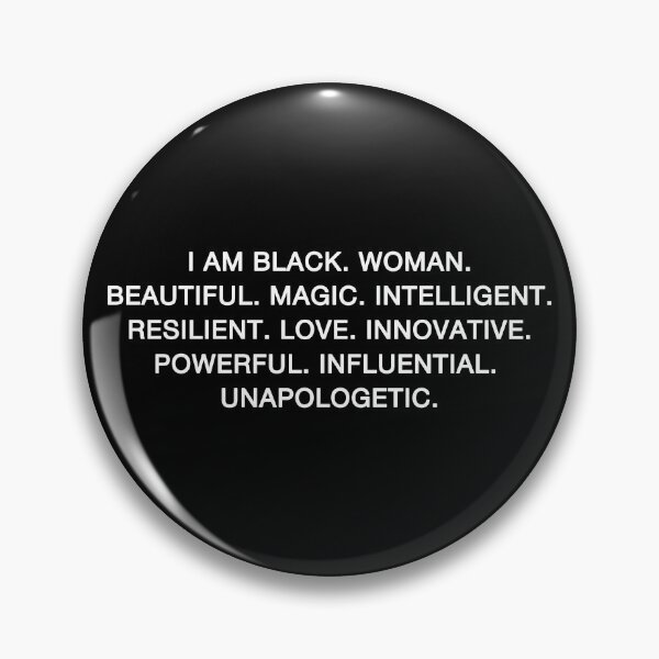 Item preview,  I Am Black Woman. African American.  designed and sold by CoCoArt-Ua.