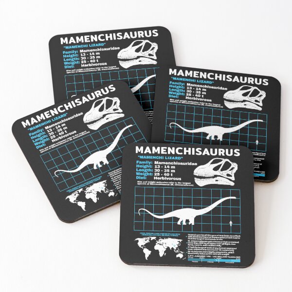 Item preview, Mamenchisaurus Fact Sheet designed and sold by NicGrayGraphic.