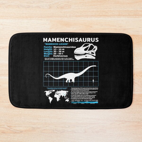 Item preview, Mamenchisaurus Fact Sheet designed and sold by NicGrayGraphic.