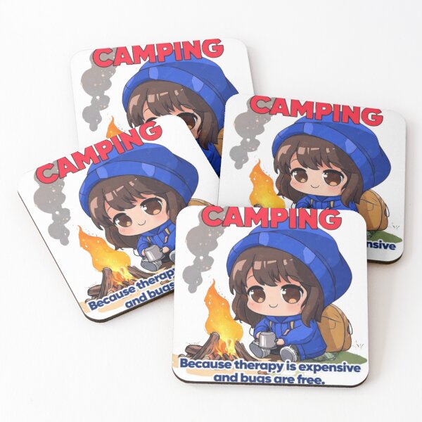 Item preview, Camping girls-funny designed and sold by GalacticRiker.