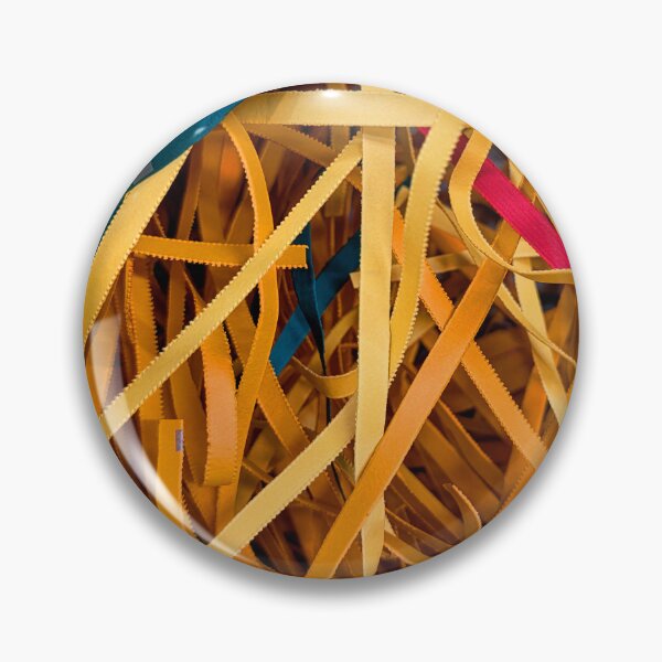 Item preview, Swirls of orange paper ribbons designed and sold by rekoob.studio.