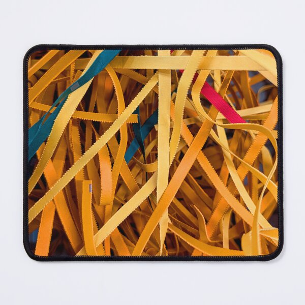 Item preview, Swirls of orange paper ribbons designed and sold by rekoob.studio.