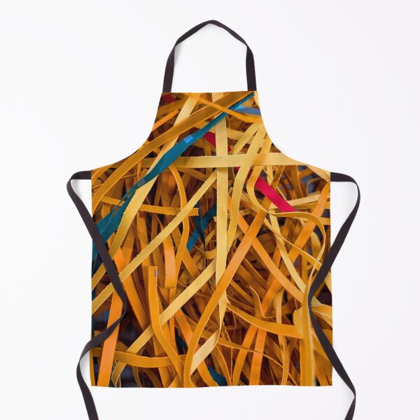 Item preview, Swirls of orange paper ribbons designed and sold by rekoob.studio.
