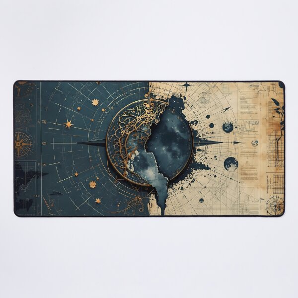 Item preview, Celestial Blueprint Moon designed and sold by ShopSpire.