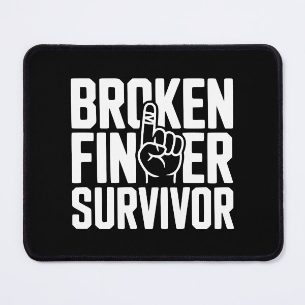 Item preview, Broken Finger Survivor designed and sold by Frank Ring.
