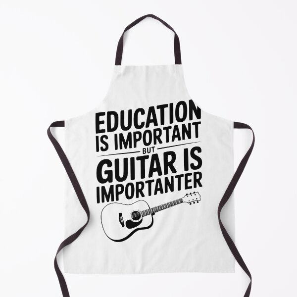 Item preview, Education is Important Guitar is Importanter designed and sold by Frank Ring.