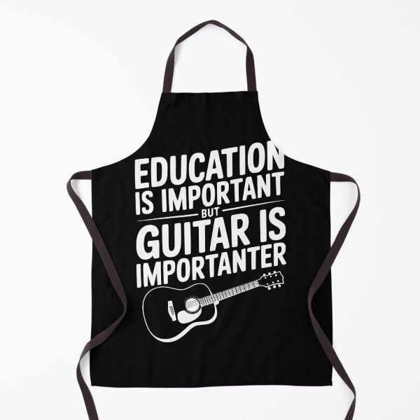 Item preview, Education is Important Guitar is Importanter designed and sold by Frank Ring.