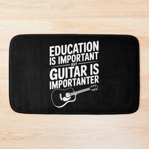 Item preview, Education is Important Guitar is Importanter designed and sold by Frank Ring.