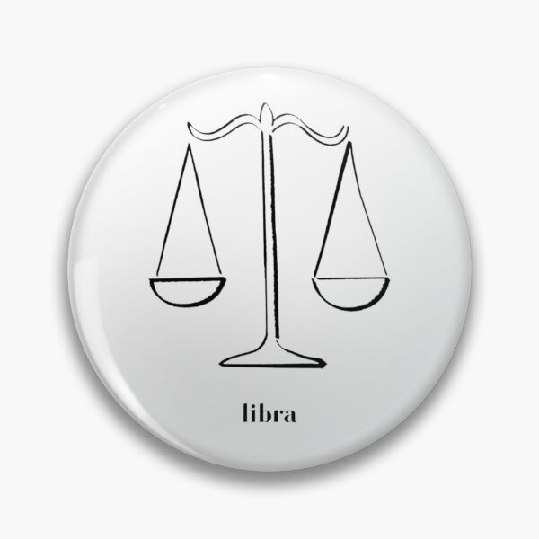 Item preview, Libra Zodiac Sign - Minimalist Aesthetic Libra Scales Line Art designed and sold by NovaVesta.