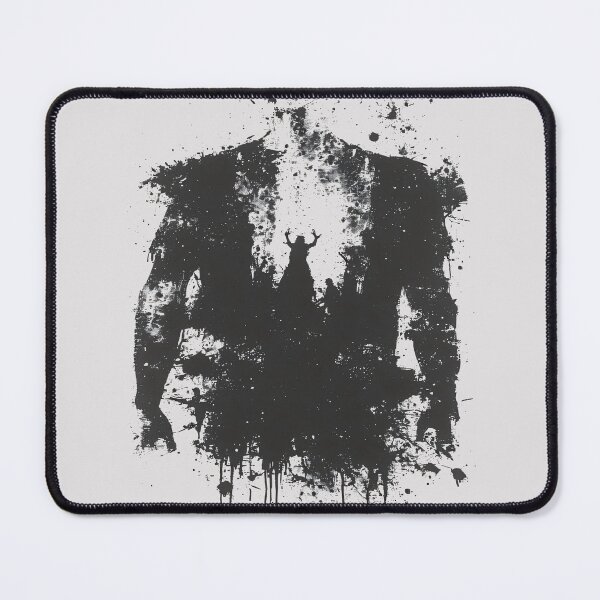 Item preview, Dark Silhouette Figure Abstract Horror Art (WHITE) designed and sold by MorbidDreams.