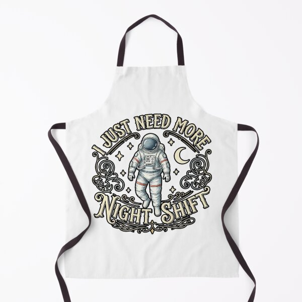 Item preview, Astronaut Night Shift Spooky Celestial Space  designed and sold by TeeARTHY.