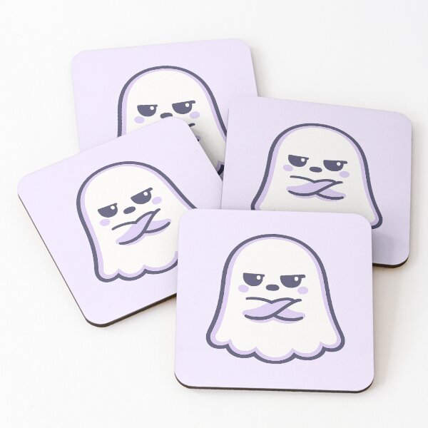 Item preview, Smug Cute Ghost Shirt | Pastel Annoyed Ghost Tee designed and sold by POD DYNASTY.