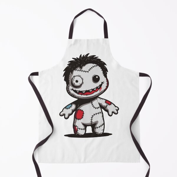 Item preview, Stitched Smile Creepy Cute Doll Horror Design designed and sold by Weasel Graphix.