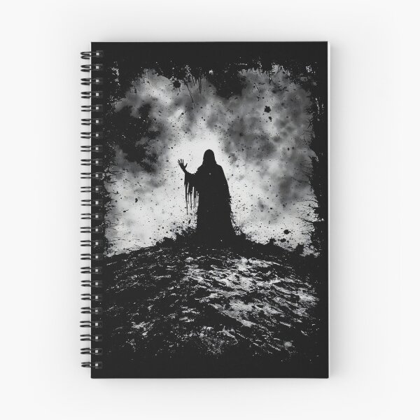 Item preview, Summoner Silhouette Dark Gothic Ritual Art (BLACK) designed and sold by MorbidDreams.