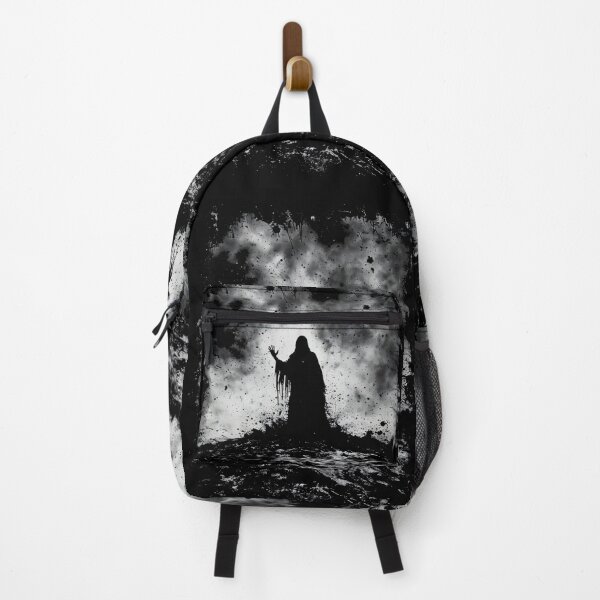 Item preview, Summoner Silhouette Dark Gothic Ritual Art (BLACK) designed and sold by MorbidDreams.