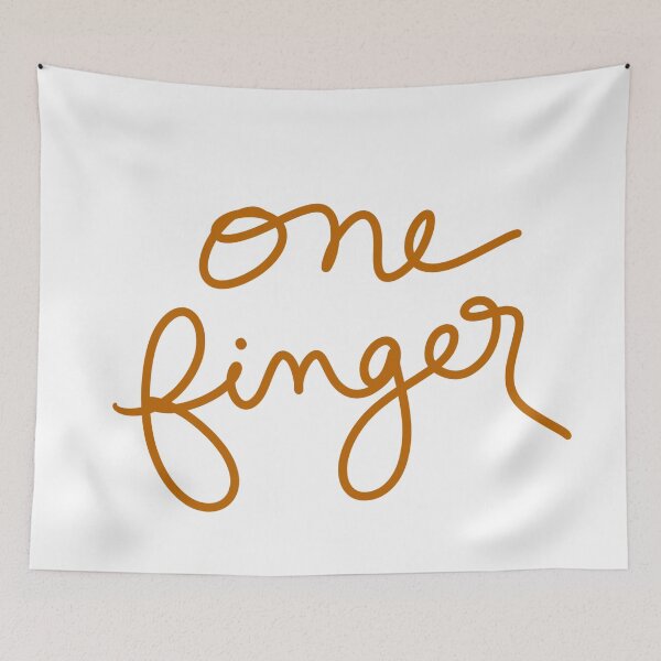 Item preview, One Finger designed and sold by abeink.