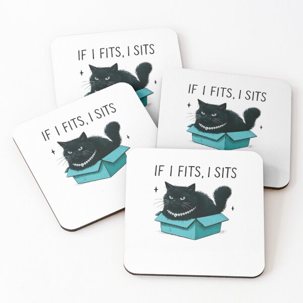 Item preview, If i fits, i sits designed and sold by seahorse crossing.