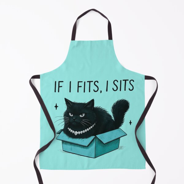 Item preview, If i fits, i sits designed and sold by seahorse crossing.