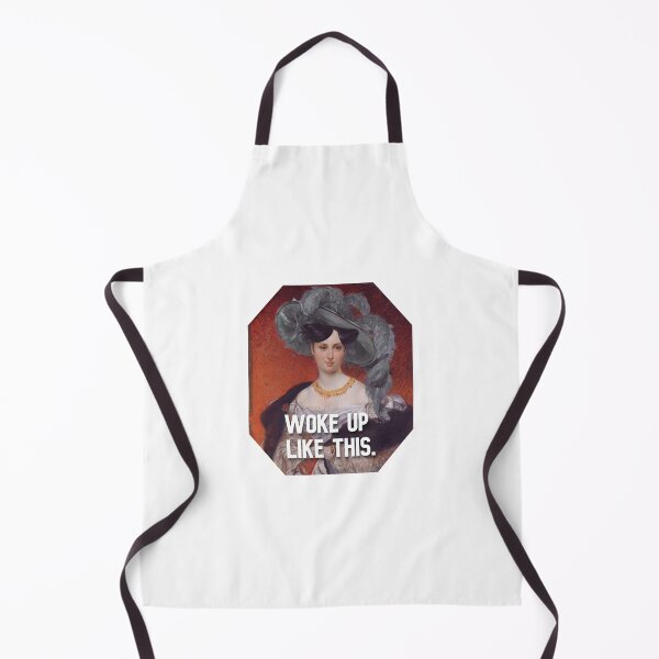 Item preview, Woke up like this. Funny design, 19th century painting designed and sold by TaylorDelGaga.