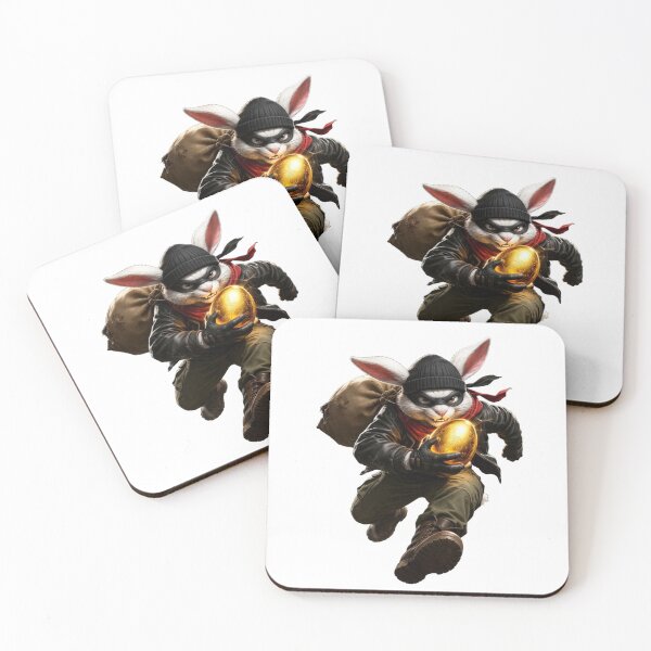 Item preview, Golden Egg Heist Bunny designed and sold by RØNI AI.