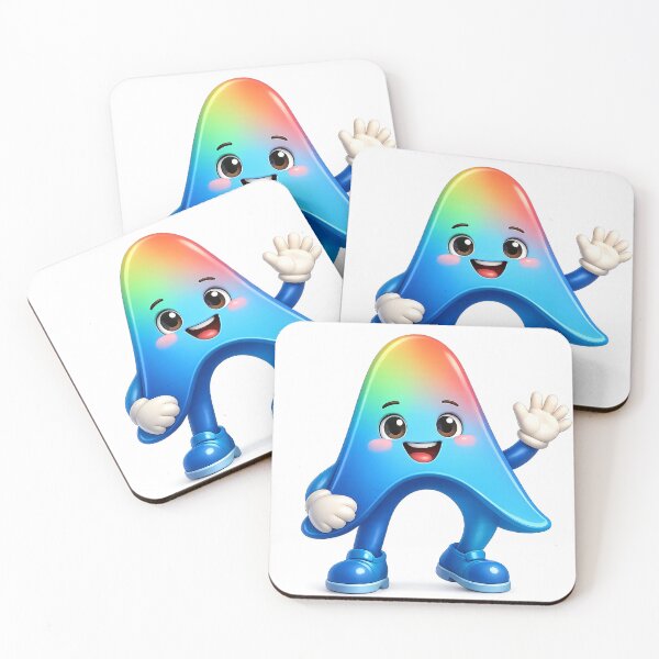 Item preview, Cute Rainbow Mascot Antigravity designed and sold by fritz-10signer.