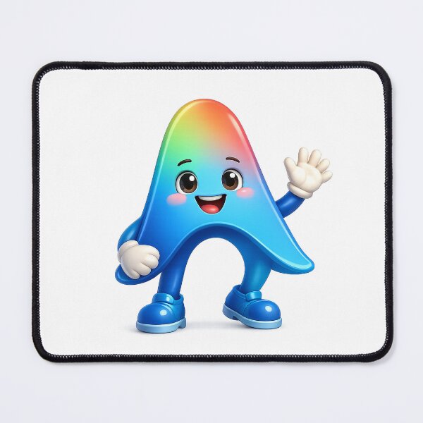 Item preview, Cute Rainbow Mascot Antigravity designed and sold by fritz-10signer.