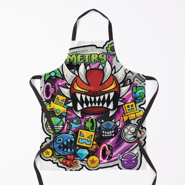 Item preview, Icon Geometry Dash With Demon designed and sold by eyllismerch.