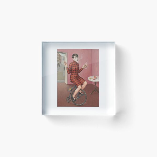 Item preview, Sylvia von Harden Portrait Parody on a High Bicycle designed and sold by TeeARTHY.
