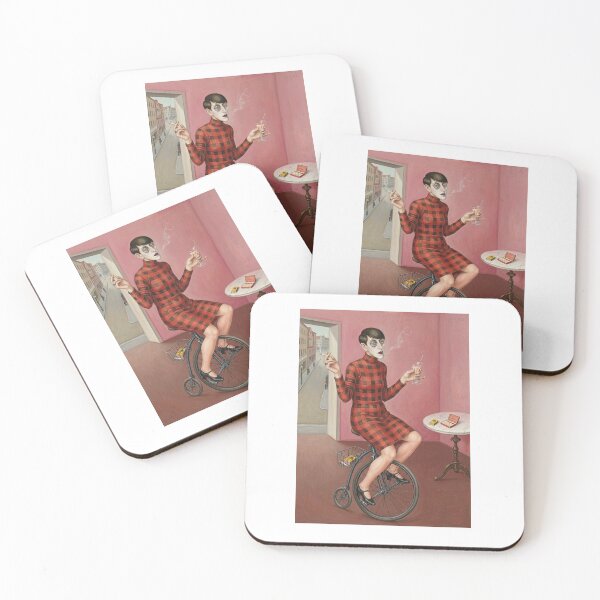 Item preview, Sylvia von Harden Portrait Parody on a High Bicycle designed and sold by TeeARTHY.