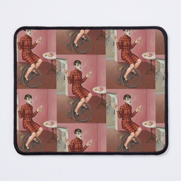 Item preview, Sylvia von Harden Portrait Parody on a High Bicycle designed and sold by TeeARTHY.