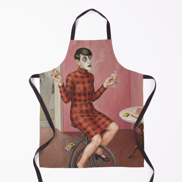 Item preview, Sylvia von Harden Portrait Parody on a High Bicycle designed and sold by TeeARTHY.