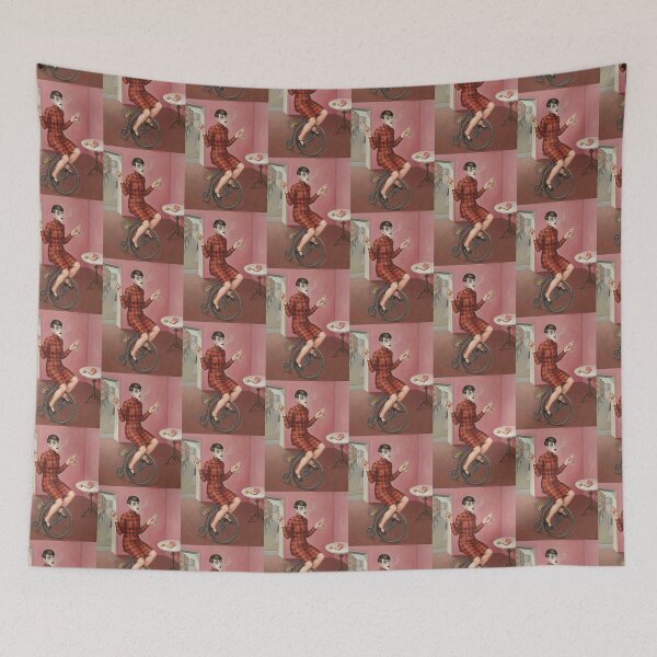 Item preview, Sylvia von Harden Portrait Parody on a High Bicycle designed and sold by TeeARTHY.