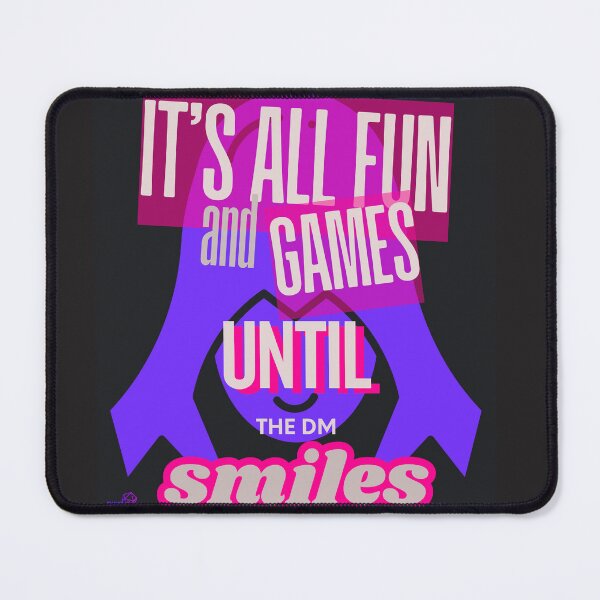 Item preview, D&D is fun and games designed and sold by HurleyBurleyArt.