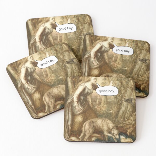Item preview, Good boy. funny painting design. eat men designed and sold by TaylorDelGaga.