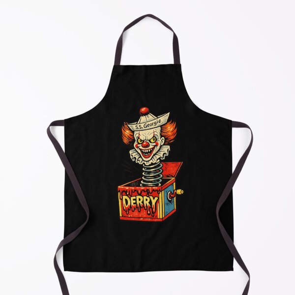Item preview, Derry Jack in the Box Clown Retro Horror Cartoon designed and sold by Sonic Nova Studios.